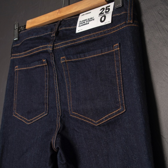 NWT Joe Fresh Classic Slim Jeans SZ 25 / 0 - Picture 2 of 7